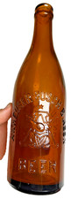 Antique Anheuser Busch Charleston South Carolina Budweiser Bud Bottle A Eagle picture