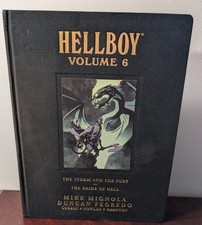 Hellboy Library Edition, Volume 6: The - Hardcover, by Mignola Mike - Acceptable picture