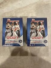 2021 Bowman Baseball Blaster Box lot of 2 boxes Factory Sealed Exclusive Green picture