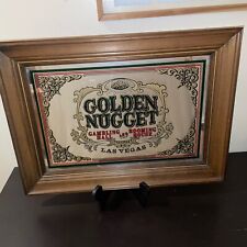 Golden Nugget Casino Gambling Hall Rooming House Vintage 1977 Las Vegas Mirror picture