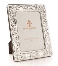 5x3,5 in  Hallmarked Solid 925 Sterling Silver Photo Frame FRUTTA/9×13 US picture