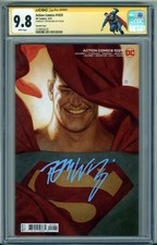 ACTION COMICS #1029 CGC 9.8 SS SIGNED TOM WELLING SMALLVILLE SUPERMAN POP 1 RARE picture