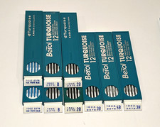 Vtg NOS Berol Eagle Turquoise 2mm Drawing Lead Refills Lot & NON~PHOTO BLUE picture