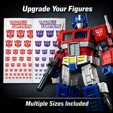 Transformers Decals for Action Figures Autobot Decepticon G1 Style Sticker LOGO picture