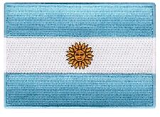 ARGENTINA FLAG PATCH BUENOS AIRES NATIONAL EMBLEM embroidered iron-on TRAVEL  picture