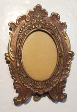 Vintage Victorian Style Free Standing Bronze Picture Frame picture
