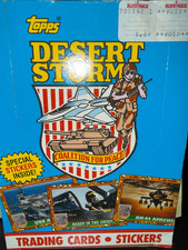 Topps 1991 Desert Storm Victory Series Box - 36 Packs picture