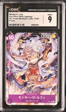 SD: Purple Monkey D. Luffy Monkey D. Luffy #P-041 CGC 9 2024 picture