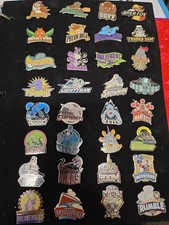 🏈 2018 Disney WDW DLR Fantasyland Football Mascots Mystery Series 28 Pin Set picture
