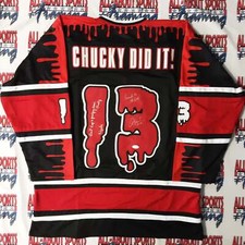 Alex Vincent and Ed Gale Celebrity Actor Authentic Signed Pro Style Jersey Autog picture