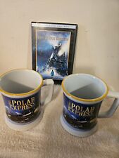 2 The Polar Express Movie Believe Coffee Cups Mugs And DVD Movie  picture