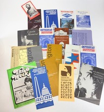 Vintage 1970s Washington DC Tourist Brochure Lot Smithsonian 1977 Bicentennial picture