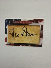 Gloria Steinem Signed Autographed Outstanding Americans Card picture