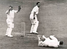 Arthur Mitchell England makes a spectacular catch slips to dismiss- 1930s Photo picture