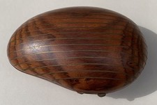 MCM Paul Evans & Phillip Lloyd Powell Style Rosewood Brass Inlay Trinket Box EUC picture