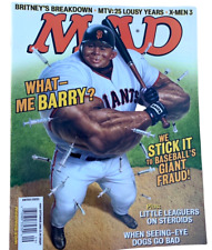 Mad Magazine 2006 MLB Barry Bonds San Francisco Giants picture