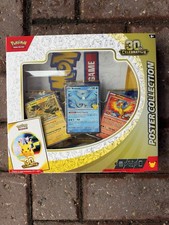5x Pokemon 30th Anniversary Poster Collection Brand New picture