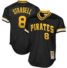 Authentic Mitchell & Ness Pittsburgh Pirates #8 Baseball Jersey New Mens $100 picture