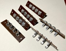 Lot of (6) NOS 4-position Phenolic Screw Terminal Strip for Antenna/Speaker/etc picture