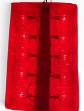 Vintage Miro Star Christmas Red Votive Lights NOS Set 10 Lights Original Box picture