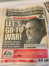 New York Post October 23 1999 NY Yankees World Series Bernie Williams 041520DBE picture
