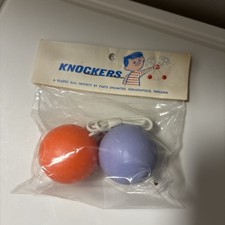 Vintage KNOCKERS Clackers NEW IN PKG picture