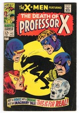 X-Men 42 1968 Marvel Comics VG+ 4.5 Cyclops Marvel Girl Beast Angel Iceman picture