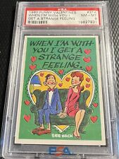 1960 Topps PSA 8 Vintage Funny Valentines #31A Graded NM-MT - Clean Holder picture