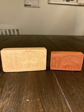 Two Vintage Nauvoo Bricks Old Nauvoo Book Of Mormon Egyptian Souvenir Pair picture