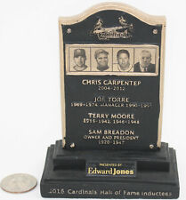 2016 Cardinals Hall of Fame Inductees - Joe Torre Chris Carpenter Terry Moore picture