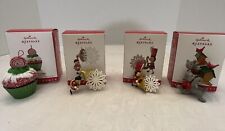 Hallmark Keepsake Ornaments. 4  Excellent Condition. See Pictures  picture