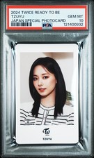 2024 TWICE 5TH WORLD TOUR READY TO BE IN JAPAN SPECIAL PHOTOCARDS TZUYU PSA 10 picture