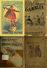 60 Old Rare Books on Gambling Gamblers Cheats Playing Cards Luck Game on DVD picture