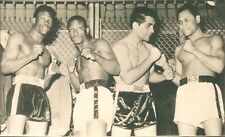 LG892 '65 Wire Photo EMILE GRIFFITH vs WILLIE PASTRANO Boxing Champions New York picture