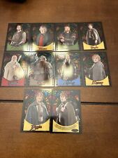 2006 Topps Evolution Lord Of The Rings Stained Glass insert set Gandalf SP Frodo picture