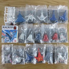 Macross Fighter Collection Vol.1 1/250 mini Figure Full Set of 17 authentic picture