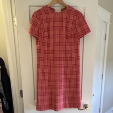 Vintage Pendleton Disneyland Frontierland Dress 50’s 60’s Wool Plaid picture