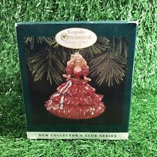 Hallmark Keepsake Holiday Barbie Ornament Collector's Club 1996 Patricia Andrews picture
