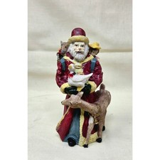 Vintage 1992 International Santa Claus England Father Christmas Ceramic Figure picture