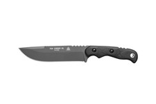 TOPS Tex Creek XL Fixed Blade Knife Sniper Gray 1095 with Black Micarta picture