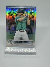 2022 Topps Chrome Refractor Kyle Seager #131 Seattle Mariners Parallel picture