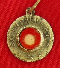 Vintage SAINT RAPHAELA MARIA Relic Medal 3RD CLASS Catholic Relic Cloth Medal picture