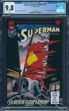 Superman #75 CGC 9.8 Death Of Superman 30th Anniversary Special Edition DC 2022 picture