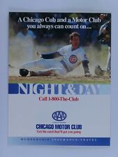 Ryne Sandberg Chicago Cubs Old Style CF On Back Side VTG Original Print Ad  picture