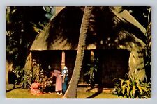 Kona HI-Hawaii, Palace Yard, Antique, Vintage Postcard picture