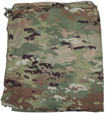 DAMAGED US Army OCP Tarpaulin Multicam Tan Reversible Tarp Military Waterproof picture