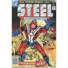Steel: The Indestructible Man #1 in Near Mint minus condition. DC comics [m@ picture