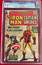 Tales of Suspense #59 CGC Graded - 7.5 (Captain America and Ironman) picture