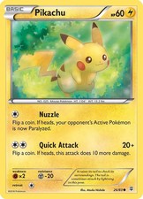 Pokemon Generations Pikachu #26/83 English LP picture