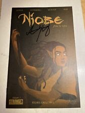 Niobe: She Is Life #1 Store Exclusive Variant Signed Stranger Comics picture